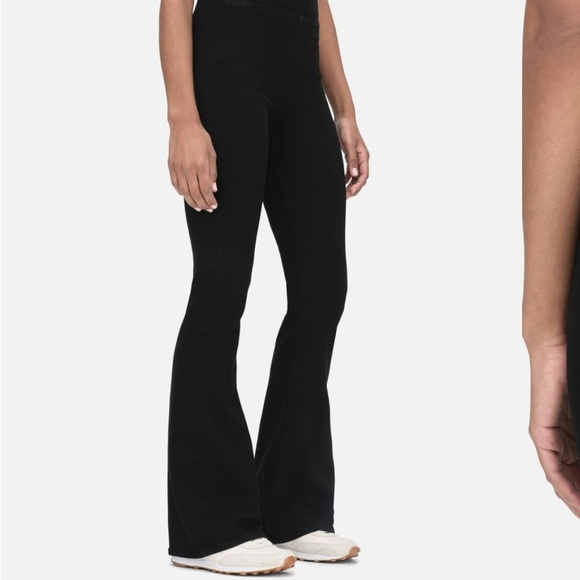 NWT Frame The Jetset Flare in Sheen Noir - Picture 9 of 13